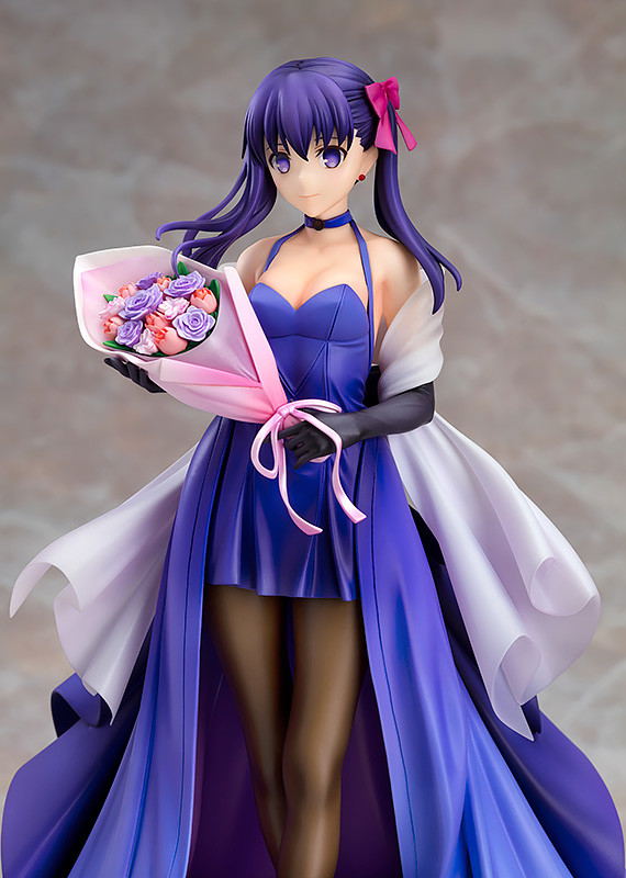 Fate/stay night ~15th Celebration Project~ 1/7 Scale Pre-Painted Figure: Sakura Matou ~15th Celebration Dress Ver.~ image 6