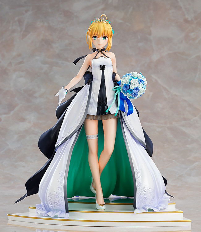 Fate/stay night ~15th Celebration Project~ 1/7 Scale Pre-Painted Figure: Saber ~15th Celebration Dress Ver.~ image 3