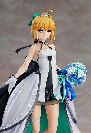Fate/stay night ~15th Celebration Project~ 1/7 Scale Pre-Painted Figure: Saber ~15th Celebration Dress Ver.~