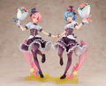 KD Colle Re:Zero -Starting Life in Another World-: Ram & Rem Birthday Ver. Complete Set [Good Smile Company Online Shop Limited Ver.] thumbnail 4