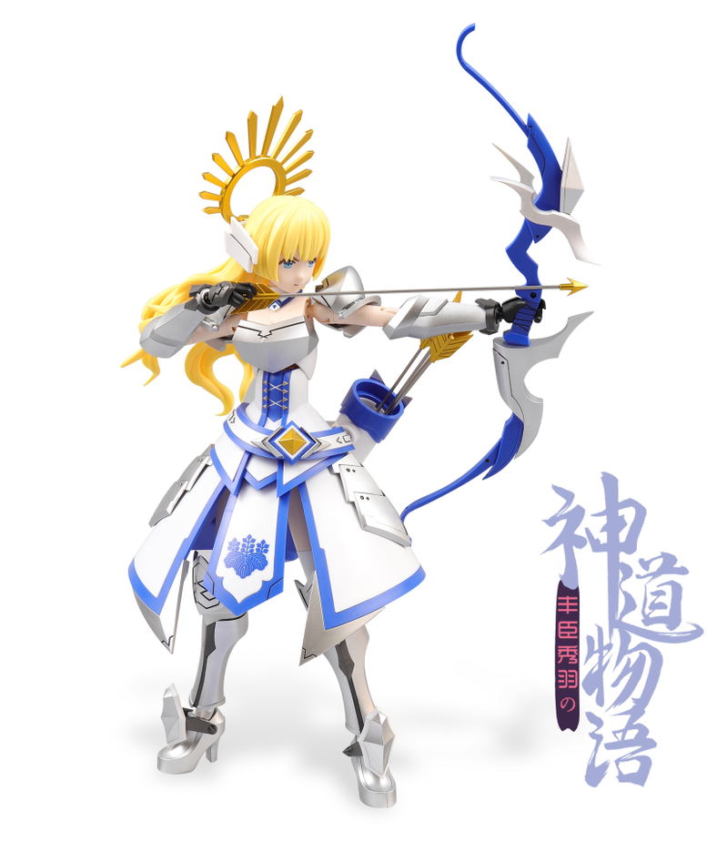 Momoling The Tale of Shinto 1/10.5 Scale Plastic Model Kit: Toyotomi Shu (Re-run) image 6