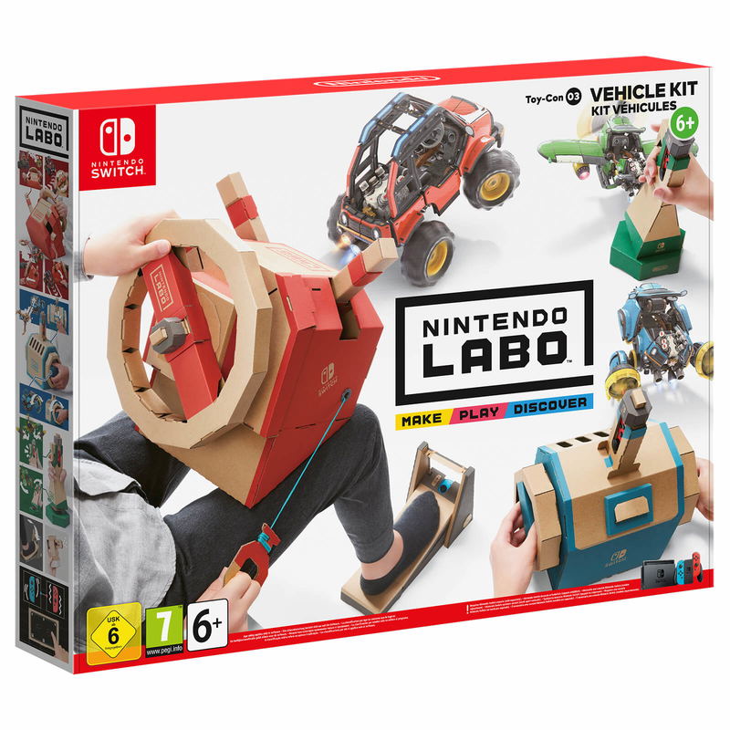 Nintendo Switch Labo Robot Nintendo Labo Toy-Con 03 Vehicle Kit
