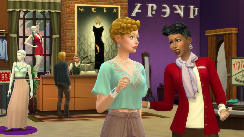 The Sims 4: Get to Work (DLC) <span class="ext" style="background-color: #B0000F; color: #FFFFFF;">DLC</span> <span class="ext ext_digital">digital</span> image 8