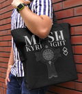 Fate/Grand Order - Absolute Demonic Front: Babylonia - Mash Kyrielight Shield Large Tote Bag Black thumbnail 2