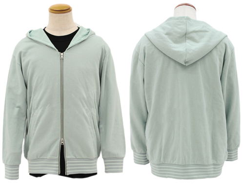 Puella Magi Madoka Magica: Part 1 Beginnings / Part 2 Eternal - Kyoko Sakura Zippered Hoodie (Ladies M Size) image 1