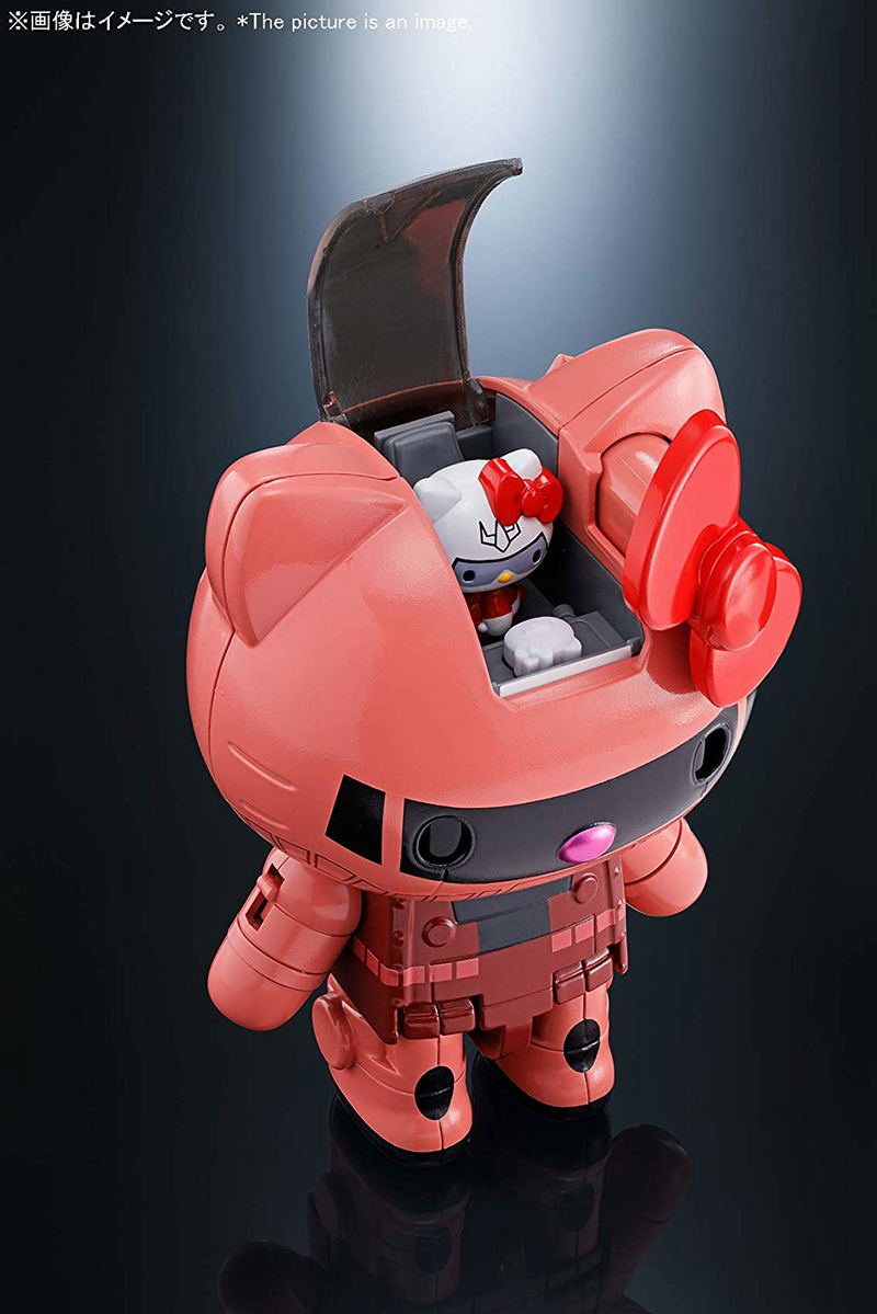 Chogokin Char's Custom Zaku II Hello Kitty image 11