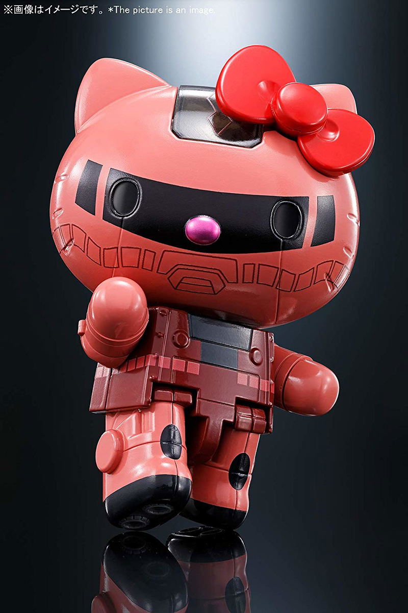 Chogokin Char's Custom Zaku II Hello Kitty image 8