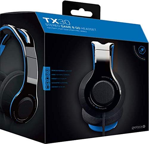Gioteck TX-30 for PlayStation 4 (Blue) image 3