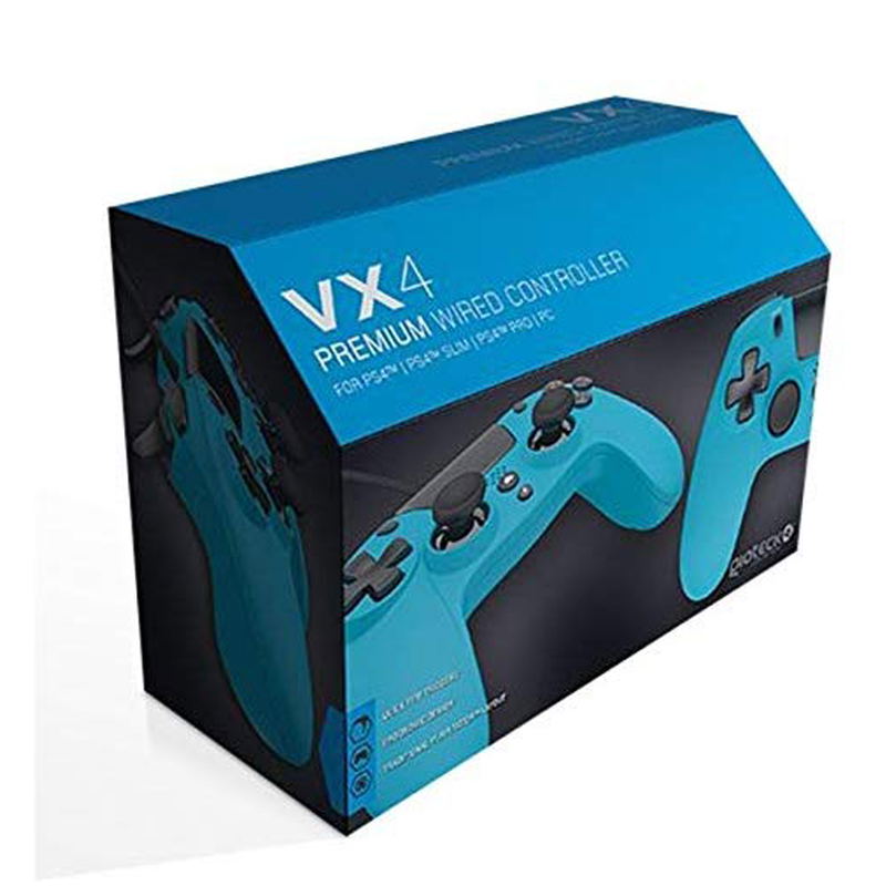 Gioteck VX4 Premium Wired Controller for PlayStation 4 (Blue) image 4