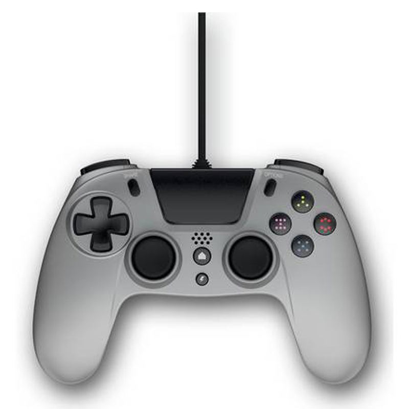 Gioteck VX4 Premium Wired Controller for PlayStation 4 (Titanium) image 1