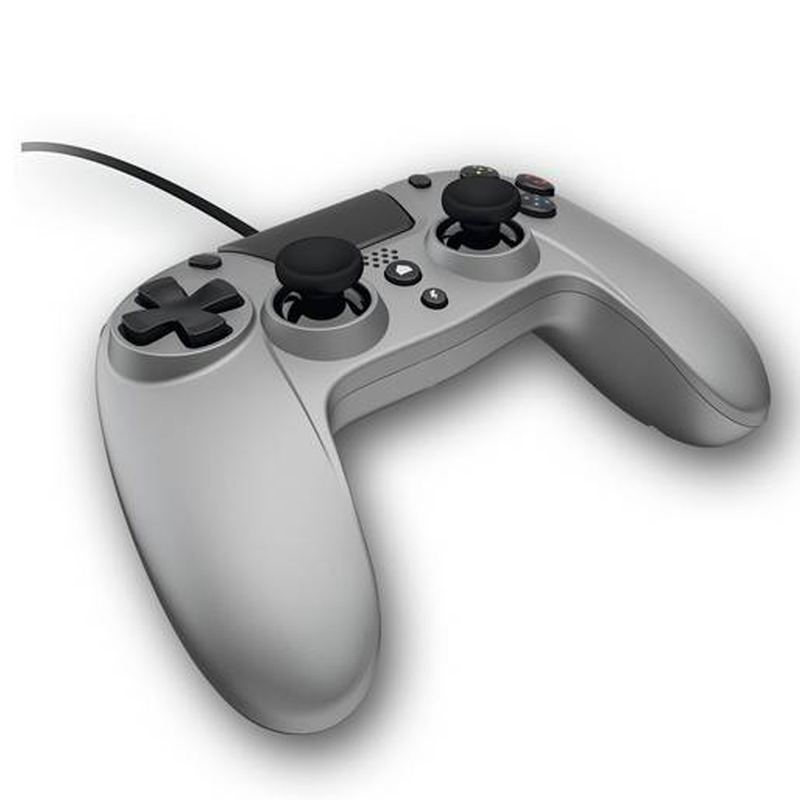 Gioteck VX4 Premium Wired Controller for PlayStation 4 (Titanium) image 2