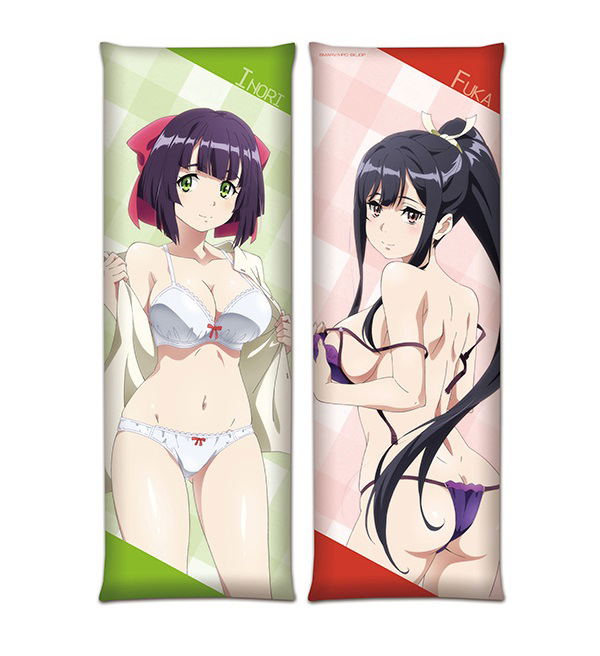 Kandagawa Jet Girls Quarter Dakimakura Cushion: Fuka & Inori image 1