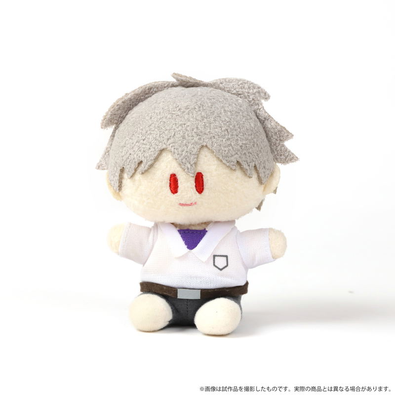 Rebuild of Evangelion Yorinui Plush Mini: Kaworu Nagisa School Uniform Ver. image 1
