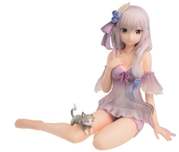 Re:Zero kara Hajimeru Isekai Seikatsu Figure: Emilia (Slumber Tea Party) image 1