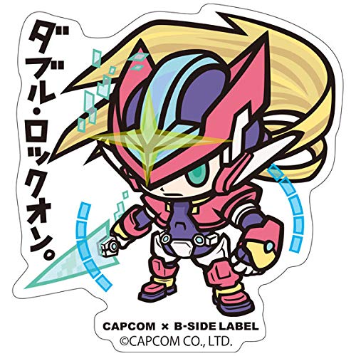 Capcom x B-Side Label Sticker Mega Man ZX image 1