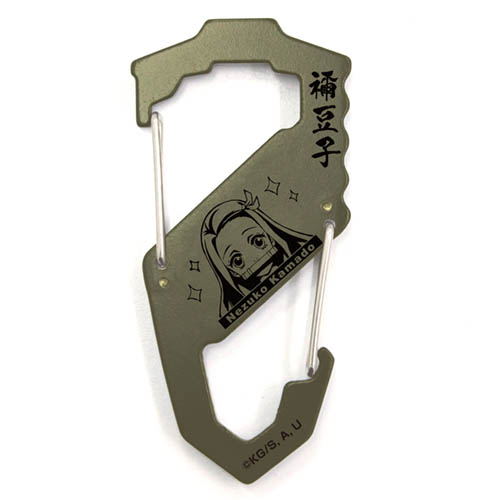 Demon Slayer: Kimetsu No Yaiba - Nezuko Kamado Carabiner S Type Moss image 1