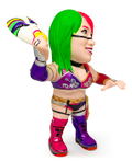 16d Soft Vinyl Collection 011: WWE Asuka The Empress Mask Ver. thumbnail 4