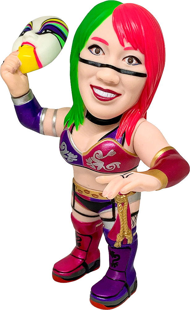 16d Soft Vinyl Collection 011: WWE Asuka The Empress Mask Ver. image 5