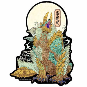 Capcom x B-Side Label Sticker Monster Hunter Zinogre (Japanese Style)_