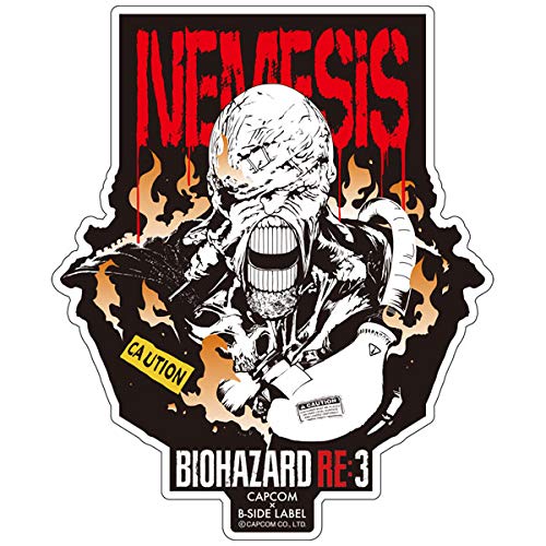 Capcom x B-Side Label Sticker Resident Evil 3 Nemesis image 1