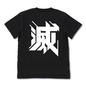 Demon Slayer: Kimetsu No Yaiba - Akki Messatsu Box Logo T-shirt Black (XL Size)