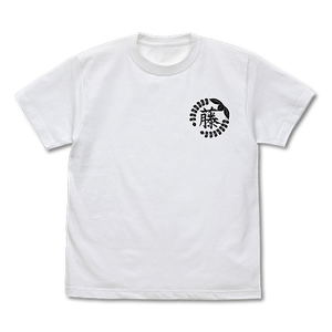 Demon Slayer: Kimetsu No Yaiba - Wisteria Flower Family Emblem T-shirt White (XL Size)_