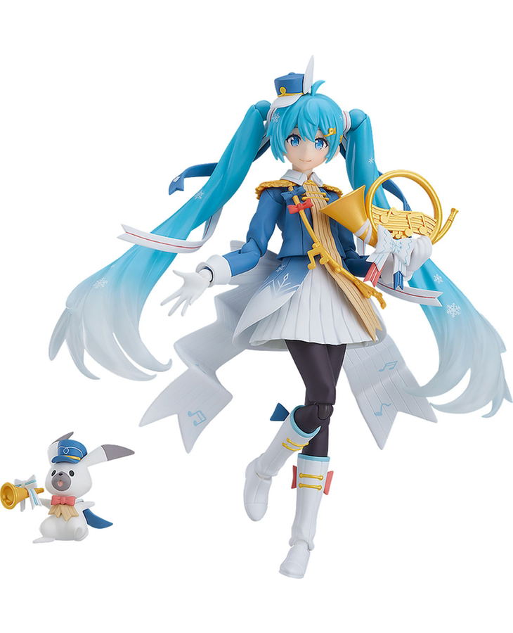 figma EX-060 Character Vocal Series 01 Hatsune Miku: Snow Miku Snow Parade Ver. [GSC Online Shop Exclusive Ver.] image 1