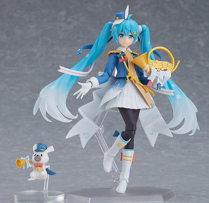 figma EX-060 Character Vocal Series 01 Hatsune Miku: Snow Miku Snow Parade Ver. [GSC Online Shop Exclusive Ver.] image 2