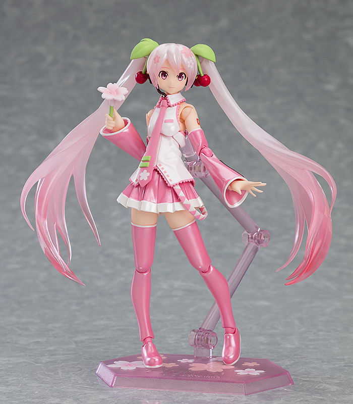 figma EX-061 Character Vocal Series 01 Hatsune Miku: Sakura Miku [GSC Online Shop Exclusive Ver.] image 2