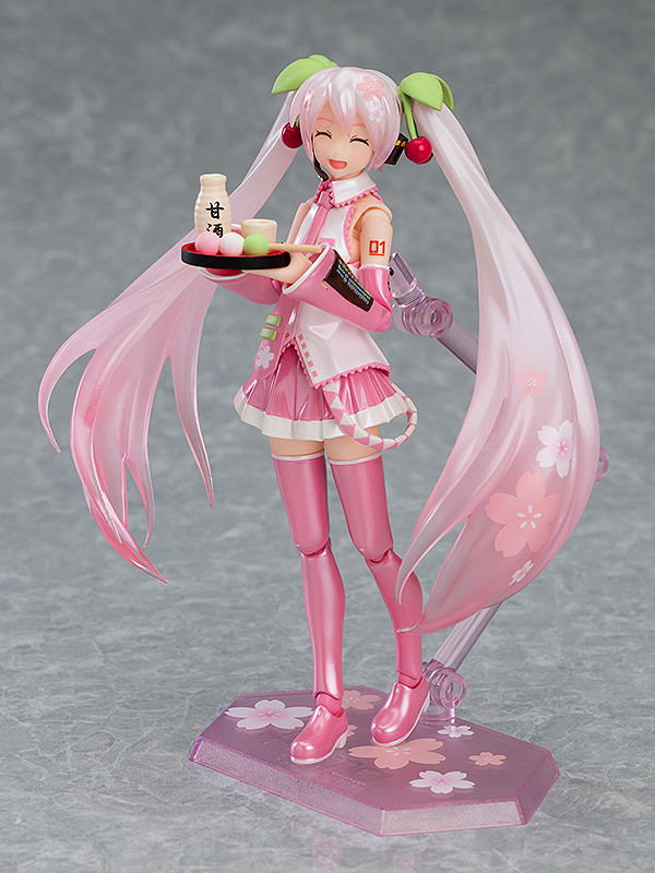 figma EX-061 Character Vocal Series 01 Hatsune Miku: Sakura Miku [GSC Online Shop Exclusive Ver.] image 5