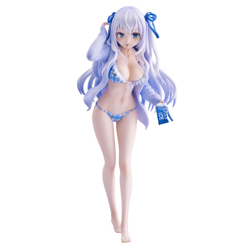 Kasu Komeshiro Illustration: Blue image 1
