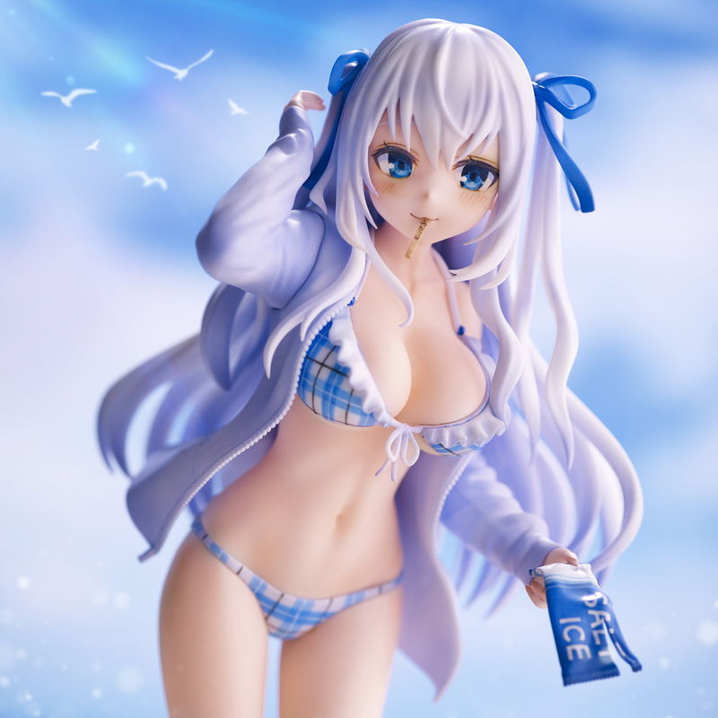Kasu Komeshiro Illustration: Blue image 12