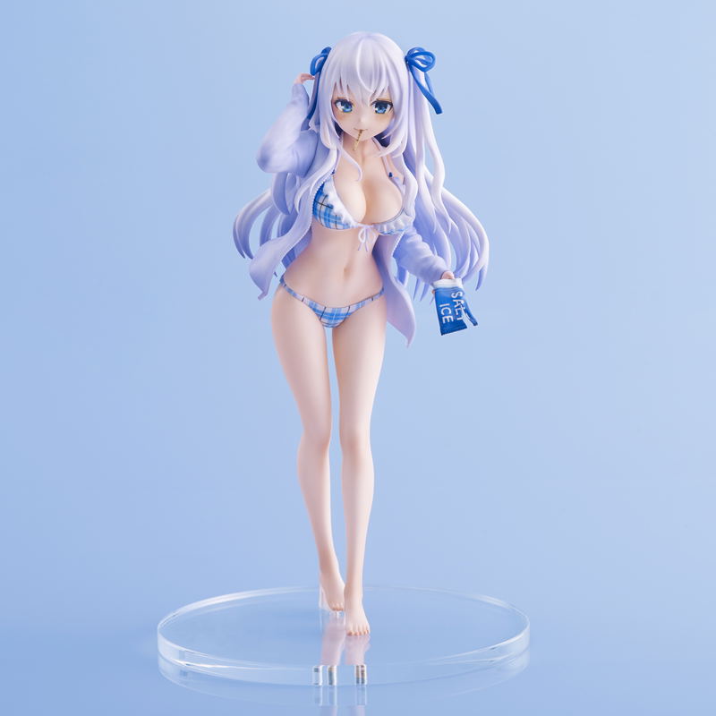 Kasu Komeshiro Illustration: Blue image 2
