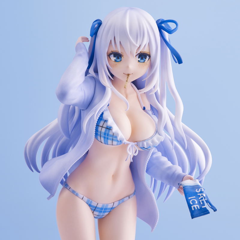 Kasu Komeshiro Illustration: Blue image 6