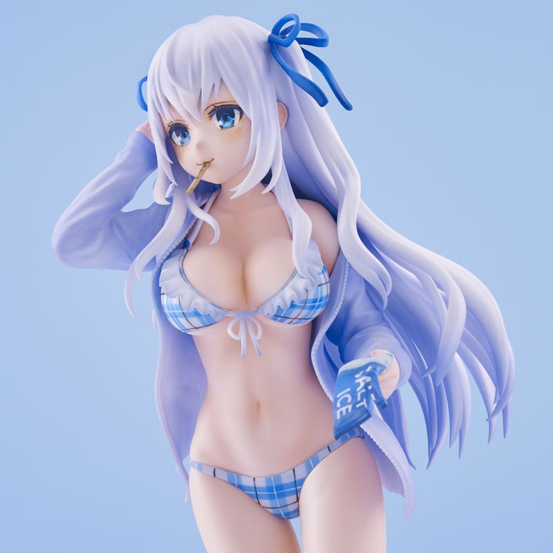 Kasu Komeshiro Illustration: Blue image 7