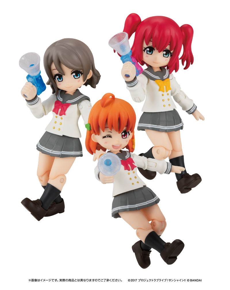 Love Live! Sunshine!! Aqours Shooters! 01 (Set of 3 pieces) image 1