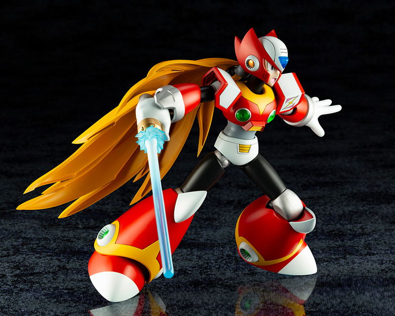 Mega Man X 1/12 Scale Plastic Model Kit: Zero (Re-run) image 14