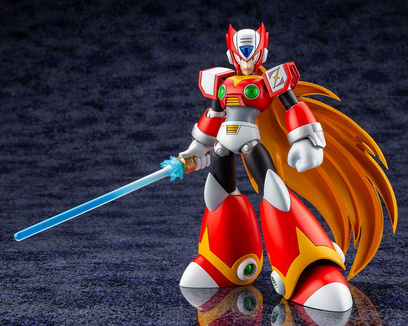 Mega Man X 1/12 Scale Plastic Model Kit: Zero (Re-run) image 2