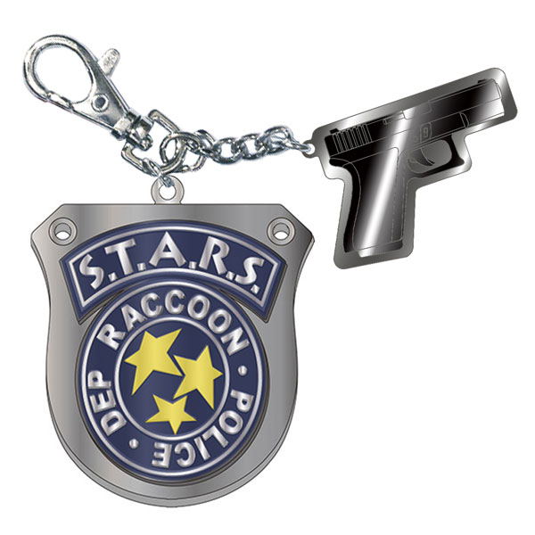Resident Evil 3 Metal Keychain: S.T.A.R.S. image 1