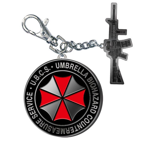 Resident Evil 3 Metal Keychain: U.B.C.S. image 1