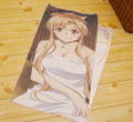 Sword Art Online Alicization - Asuna Yuuki Bath Ver. Body Wash Towel thumbnail 2