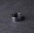 Final Fantasy VII Remake Black Silver Ring: Sephiroth (No. 17) thumbnail 1