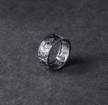 Final Fantasy VII Remake Black Silver Ring: Sephiroth (No. 17) thumbnail 2
