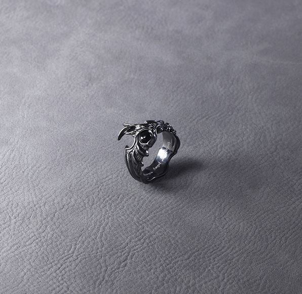 FFVII ブラックシルバーリング＜Sephiroth＞ 13号 FFVII ブラックシルバーリング＜Sephiroth＞ 13号