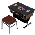 1/12 Scale Plastic Model Kit: Arcade Video Game Machine Table Cabinet thumbnail 1