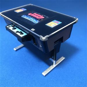1/12 Scale Plastic Model Kit: Arcade Video Game Machine Table Cabinet