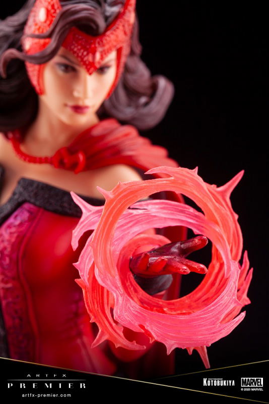 Artfx Premier Marvel Universe Avengers 1/10 Scale Pre-Painted Figure: Scarlet Witch image 12