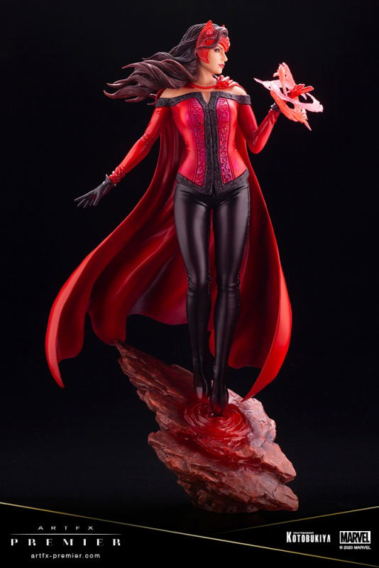 Artfx Premier Marvel Universe Avengers 1/10 Scale Pre-Painted Figure: Scarlet Witch image 8