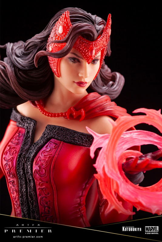 Artfx Premier Marvel Universe Avengers 1/10 Scale Pre-Painted Figure: Scarlet Witch image 9