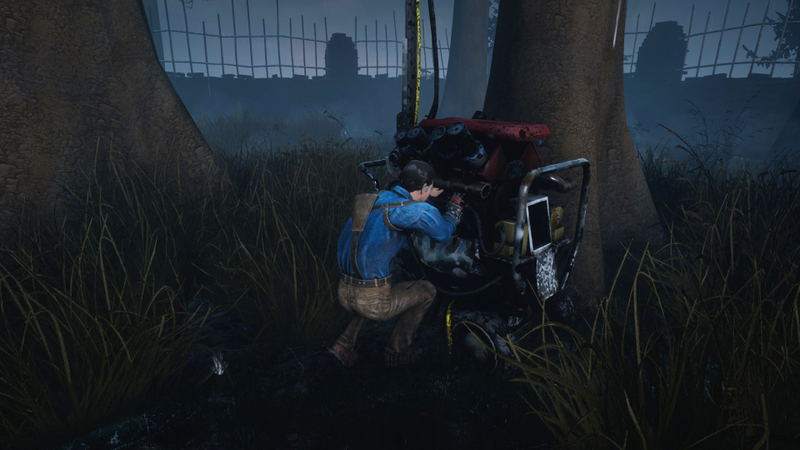 Dead By Daylight: Ash vs Evil Dead (DLC) <span class="ext" style="background-color: #B0000F; color: #FFFFFF;">DLC</span> <span class="ext" style="background-color: #2a475e; color: #FFFFFF;">STEAM</span> <span class="ext ext_digital">digital</span> image 5